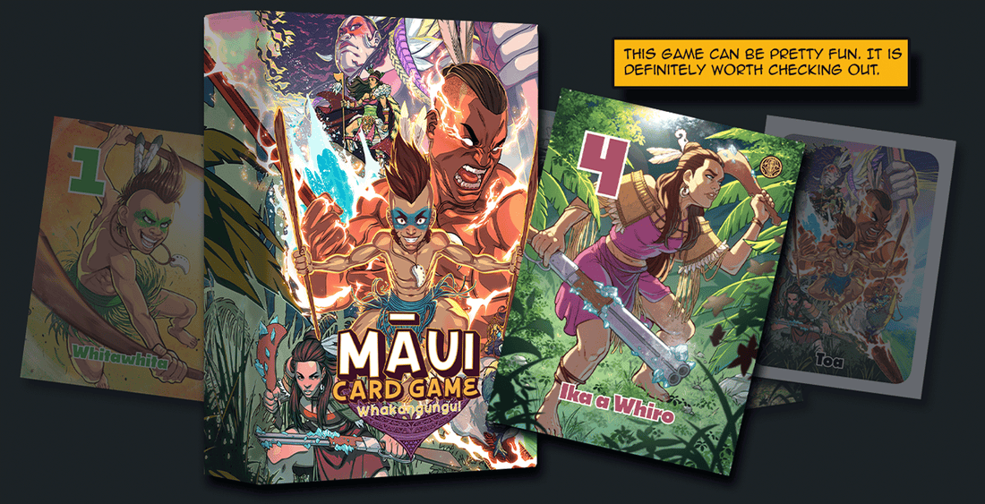 Ways You Can Help: Sponsor Someone for the Māui Strategy Card Game!