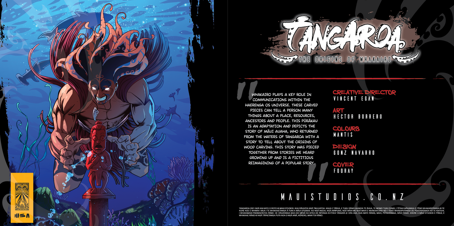 Tangaroa OS Comic Hardcopy (Presales for Xmas) - Bilingual